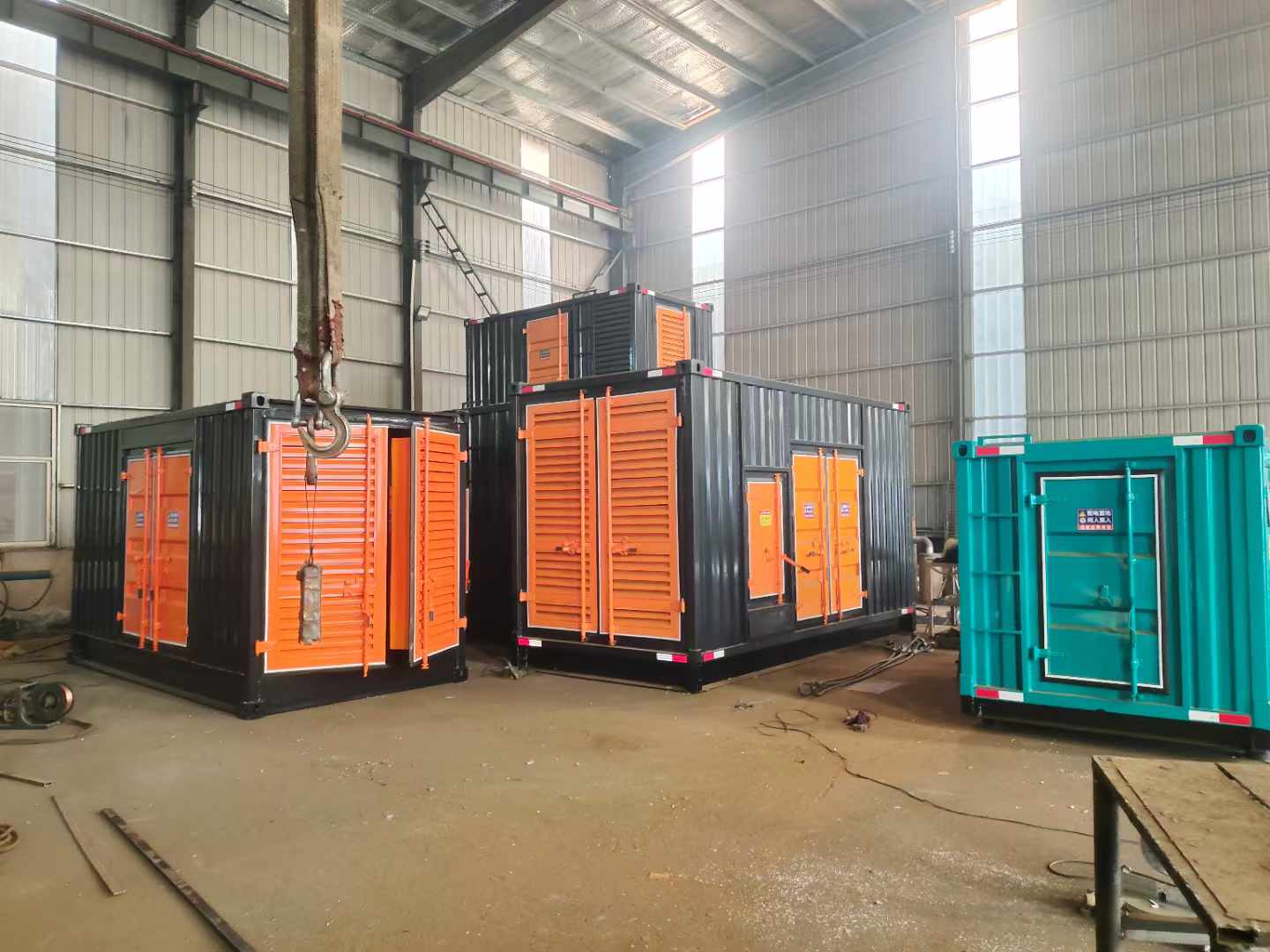 金湖500kw柴油发电机组可以带动多少功率设备？